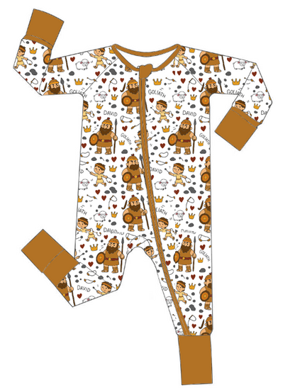 "Fear Not My Little Sheep" Convertible Jumpsuit
